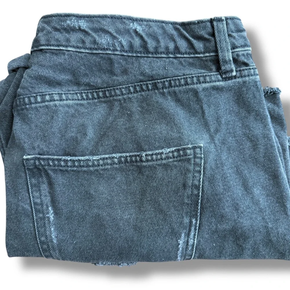 Wild Fable‎ Women Gray Distressed Denim Cutoff Shorts Size 17  Button Fly